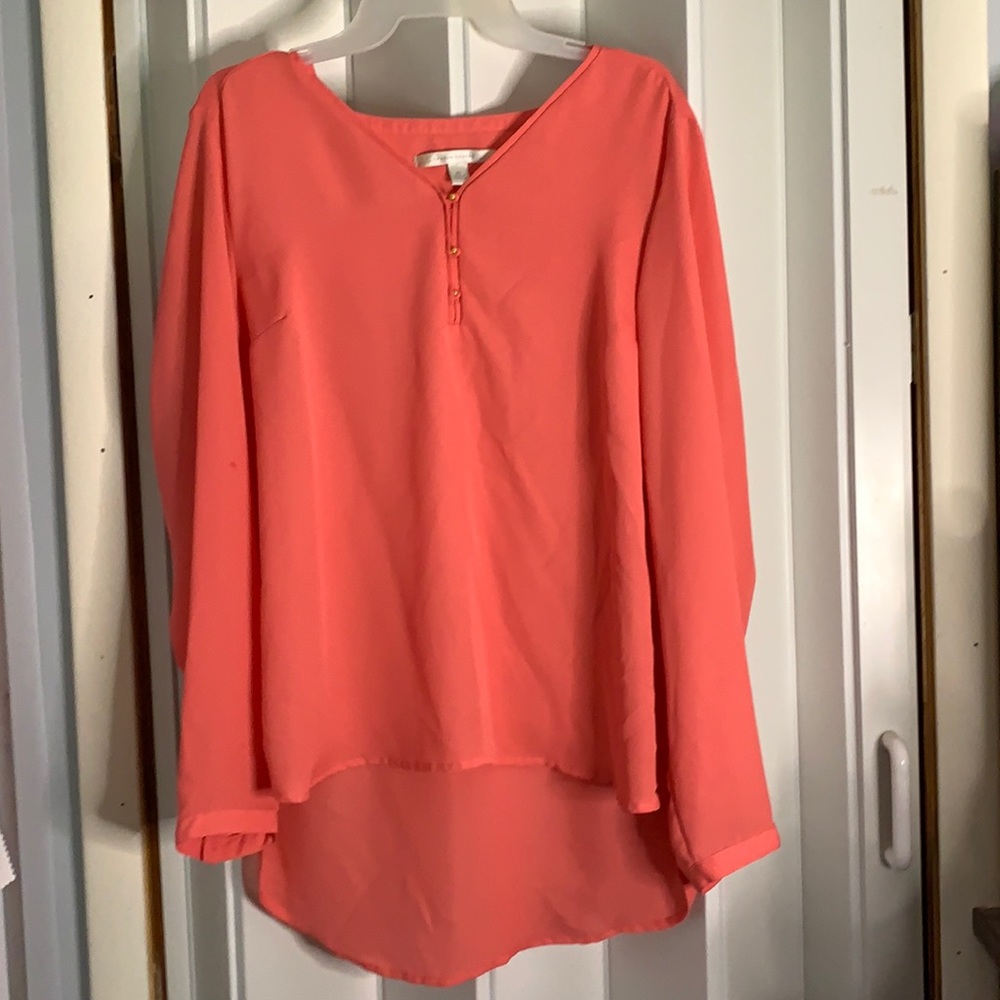 XL Coral LC Lauren Conrad Blouse